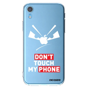 Picasee silikonski prozorni ovitek za Apple iPhone XR - Evil Eye - Transparent