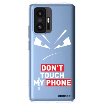 Picasee silikonski prozorni ovitek za Xiaomi 11T - Evil Eye - Transparent