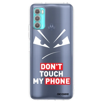Picasee silikonski prozorni ovitek za Motorola Moto G60 - Evil Eye - Transparent