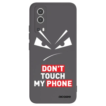 Picasee silikonski črni ovitek za Vivo Y72 5G - Evil Eye - Transparent