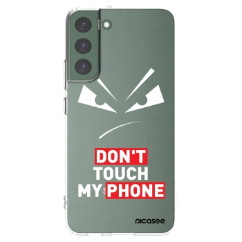 Picasee silikonski prozorni ovitek za Samsung Galaxy S22+ 5G - Evil Eye - Transparent