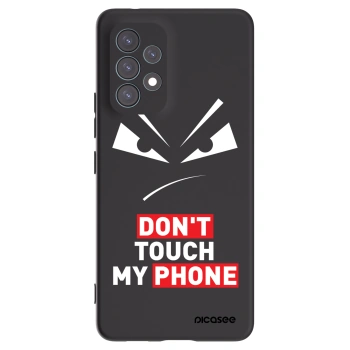 Picasee silikonski črni ovitek za Samsung Galaxy A53 5G A536 - Evil Eye - Transparent