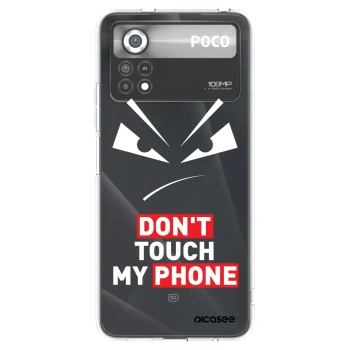 Picasee silikonski prozorni ovitek za Xiaomi Poco X4 Pro 5G - Evil Eye - Transparent
