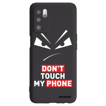 Picasee silikonski črni ovitek za OPPO A16 - Evil Eye - Transparent