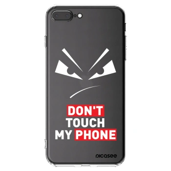 Picasee silikonski prozorni ovitek za Apple iPhone 8 Plus - Evil Eye - Transparent