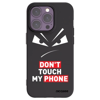 Picasee silikonski črni ovitek za Apple iPhone 14 Pro - Evil Eye - Transparent