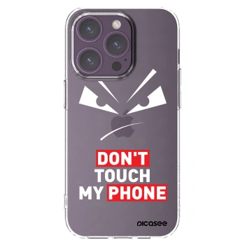 Picasee silikonski prozorni ovitek za Apple iPhone 14 Pro - Evil Eye - Transparent