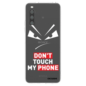 Picasee silikonski prozorni ovitek za Sony Xperia 10 IV 5G - Evil Eye - Transparent