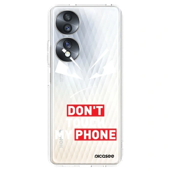 Picasee silikonski prozorni ovitek za Honor 70 - Evil Eye - Transparent