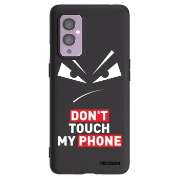 Picasee silikonski črni ovitek za OnePlus 9 - Evil Eye - Transparent