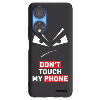 Picasee silikonski črni ovitek za Honor X7 - Evil Eye - Transparent