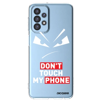 Picasee silikonski prozorni ovitek za Samsung Galaxy A23 A235F 4G - Evil Eye - Transparent