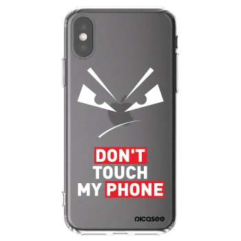 Picasee silikonski prozorni ovitek za Apple iPhone X/XS - Evil Eye - Transparent