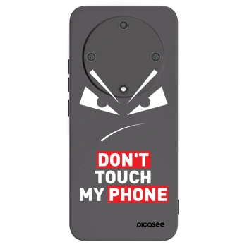 Picasee silikonski črni ovitek za Honor Magic5 Lite 5G - Evil Eye - Transparent