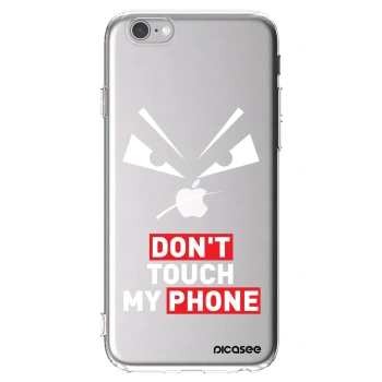 Picasee silikonski prozorni ovitek za Apple iPhone 6/6S - Evil Eye - Transparent