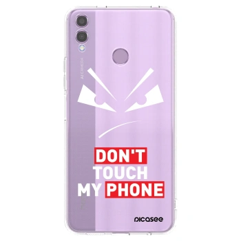 Picasee silikonski prozorni ovitek za Honor 8X - Evil Eye - Transparent