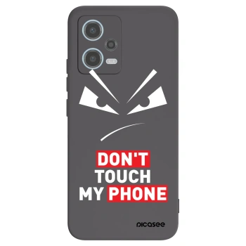 Picasee silikonski črni ovitek za Xiaomi Redmi Note 12 5G - Evil Eye - Transparent