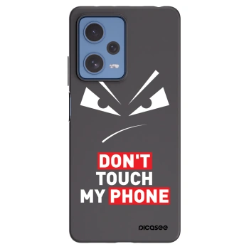 Picasee silikonski črni ovitek za Xiaomi Redmi Note 12 Pro 5G - Evil Eye - Transparent