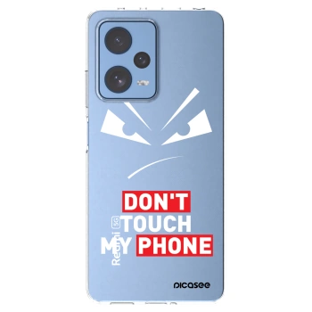 Picasee silikonski prozorni ovitek za Xiaomi Redmi Note 12 Pro 5G - Evil Eye - Transparent