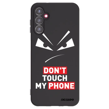 Picasee silikonski črni ovitek za Samsung Galaxy A14 4G A145R - Evil Eye - Transparent