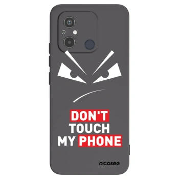 Picasee silikonski črni ovitek za Xiaomi Redmi 12C - Evil Eye - Transparent