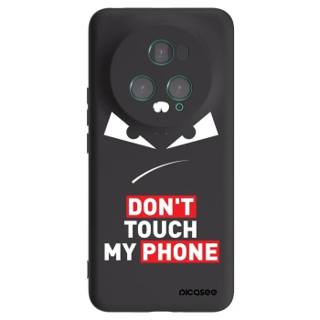 Picasee silikonski črni ovitek za Honor Magic5 Pro - Evil Eye - Transparent