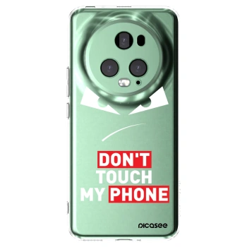Picasee silikonski prozorni ovitek za Honor Magic5 Pro - Evil Eye - Transparent