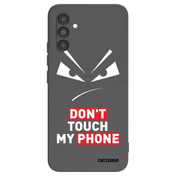 Picasee silikonski črni ovitek za Samsung Galaxy A04s A047F - Evil Eye - Transparent