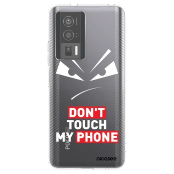 Picasee silikonski prozorni ovitek za Xiaomi Poco F5 Pro 5G - Evil Eye - Transparent
