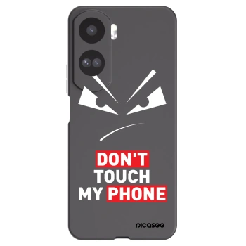 Picasee silikonski črni ovitek za Honor 90 Lite 5G - Evil Eye - Transparent