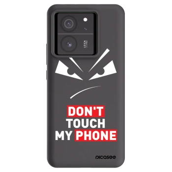 Picasee silikonski črni ovitek za Xiaomi 13T - Evil Eye - Transparent