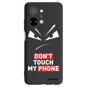 Picasee silikonski črni ovitek za Honor X7a - Evil Eye - Transparent