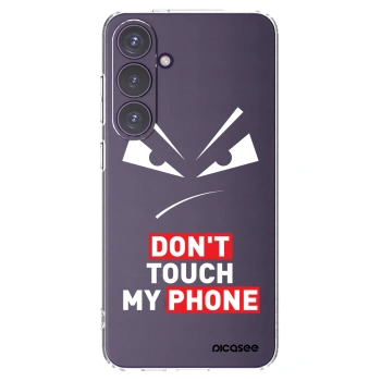 Picasee silikonski prozorni ovitek za Samsung Galaxy S24+ S926B 5G - Evil Eye - Transparent