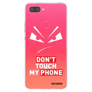 Picasee silikonski prozorni ovitek za Xiaomi Mi 8 Lite - Evil Eye - Transparent