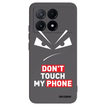Picasee silikonski črni ovitek za Xiaomi Poco X6 Pro - Evil Eye - Transparent