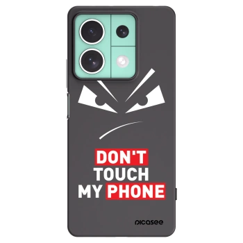 Picasee silikonski črni ovitek za Xiaomi Redmi Note 13 5G - Evil Eye - Transparent