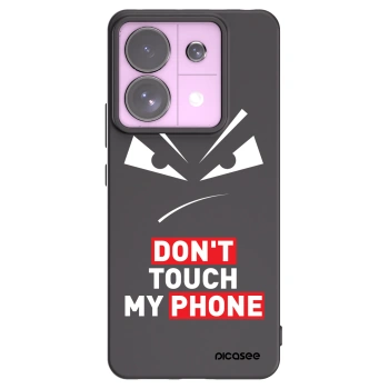 Picasee silikonski črni ovitek za Xiaomi Redmi Note 13 Pro 5G - Evil Eye - Transparent