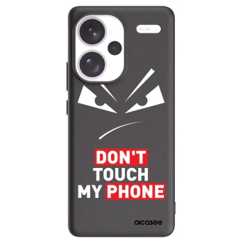 Picasee silikonski črni ovitek za Xiaomi Redmi Note 13 Pro+ 5G - Evil Eye - Transparent