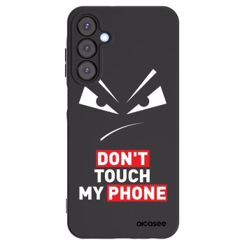 Picasee silikonski črni ovitek za Samsung Galaxy A25 A256B 5G - Evil Eye - Transparent