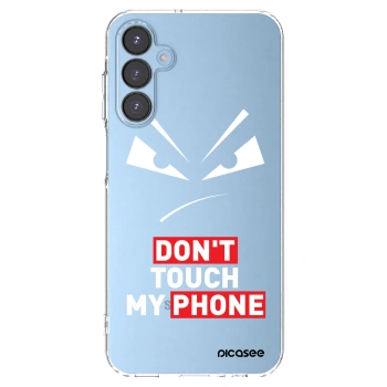 Picasee silikonski prozorni ovitek za Samsung Galaxy A15 A156B 5G - Evil Eye - Transparent