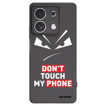 Picasee silikonski črni ovitek za Xiaomi Redmi Note 13 4G - Evil Eye - Transparent