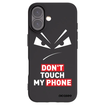 Picasee silikonski črni ovitek za Apple iPhone 16 - Evil Eye - Transparent