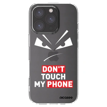 Picasee silikonski prozorni ovitek za Apple iPhone 16 Pro - Evil Eye - Transparent