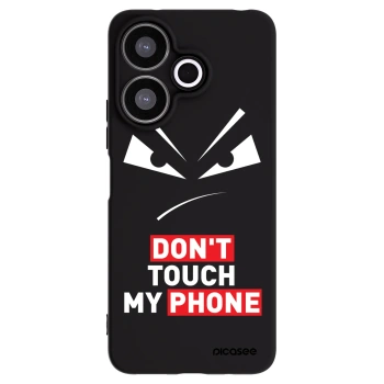 Picasee silikonski črni ovitek za Xiaomi Redmi 13 4G - Evil Eye - Transparent