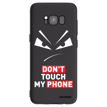 Picasee silikonski črni ovitek za Samsung Galaxy S8 G950F - Evil Eye - Transparent