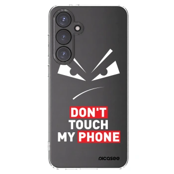 Picasee silikonski prozorni ovitek za Samsung Galaxy S24 FE S721B - Evil Eye - Transparent