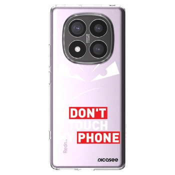 Picasee silikonski prozorni ovitek za Xiaomi Redmi Note 14 Pro+ 5G - Evil Eye - Transparent