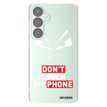 Picasee silikonski prozorni ovitek za Samsung Galaxy S25+ 5G - Evil Eye - Transparent