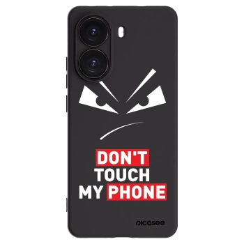 Picasee silikonski črni ovitek za Xiaomi Poco X7 Pro 5G - Evil Eye - Transparent