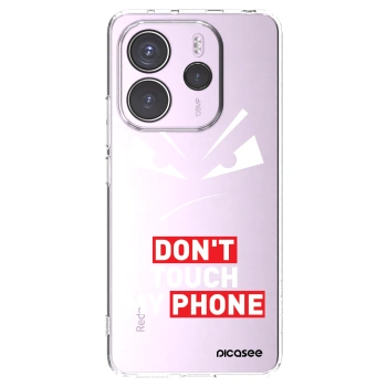 Picasee silikonski prozorni ovitek za Xiaomi Redmi Note 14 4G - Evil Eye - Transparent